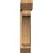 Ekena Millwork Legacy Slat Rough Sawn Bracket w/ Offset Brace, Western Red Cedar, 8"W x 30"D x 38"H BKT0806X30X38LEC06RWR - alternate 3